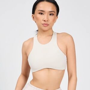 Brand New BUFF BUNNY: Curve Sports Bra - cream M